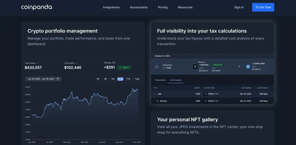 Coinpanda Crypto Tax Software Review